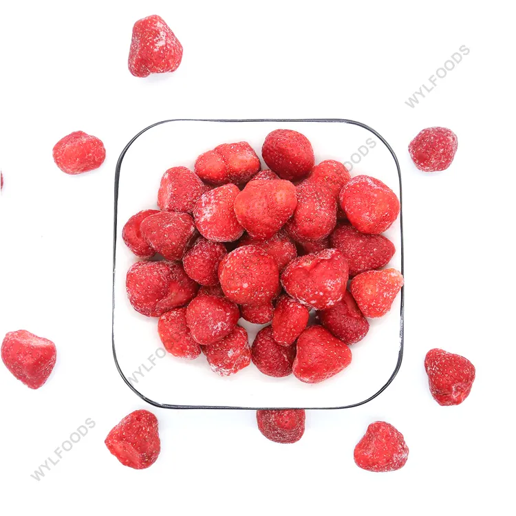 Bulk package Factory price high quality price of iqf frozen strawberry supplier for sale in china/egypt