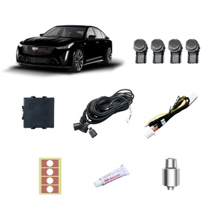 Radar de recul 2018-2024 pour Cadillac XT4 SUV, kit de capteurs de stationnement avant, 12V, 58kHz, ultrasonique, système d'aide au stationnement à 4 capteurs, 12V - Product Image 1