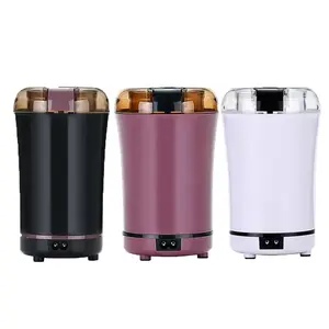 Multi functional electric grinder intelligent automatic grinder kitchen spice concentrated coffee bean medicine powder grinder