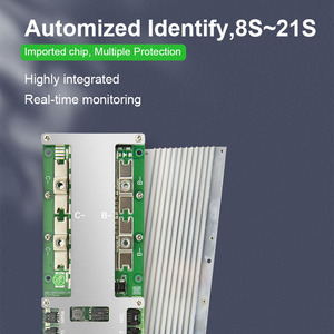 JBD 8S-21S Système de gestion de batterie 8S 24V 16S 48V 20S 60V LiFePO4 BMS Li-ion BMS 80A 100A 120A 150A 200A avec UART RS485 CAN - Product Image 6