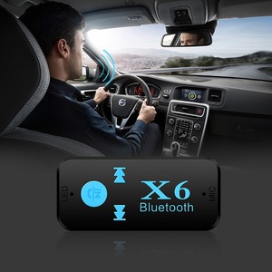 Adaptador OEM X6, receptor de diente azul, Kit auxiliar de diente azul para coche, compatible con tarjeta TF, A2DP, Audio estéreo, receptor manos libres BT de 3,5mm - Product Image 6