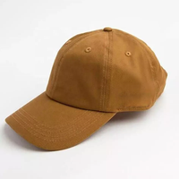 Gorras de Béisbol Tipo Dad Personalizadas con Bordado para Mujer, de Algodón Color Camel con Forro Interior de Satén Sedoso Brillante