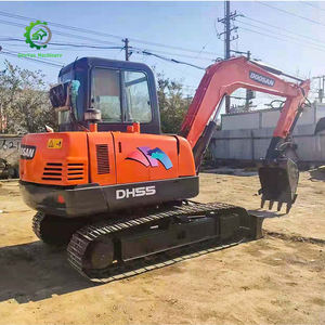 รถขุดไฮดรอลิกขนาดเล็ก Doosan DH55 มือสอง รุ่นปี 2019 น้ำหนัก 5.5 ตัน ลดราคาพิเศษ รับประกัน 12 เดือน อะไหล่หลักประกอบด้วยมอเตอร์ - Product Image 6