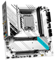 JGINYUE B760M Snow Dream DDR5 Gaming Motherboard Chipset Intel Berkinerja Tinggi 96G Desktop Saluran Memori Ganda SATA Hard