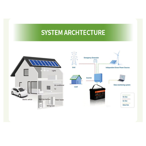 Batería de fosfato de hierro <span class=keywords><strong>y</strong></span> litio (LiFePO4) de 12V, 24V, 48V para reemplazo de baterías de plomo-ácido, 2.56KWH, conectable <span class=keywords><strong>en</strong></span> <span class=keywords><strong>paralelo</strong></span> <span class=keywords><strong>y</strong></span> <span class=keywords><strong>serie</strong></span> - Product Image 4