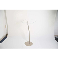 Podiums et Pulpits en acrylique Transparent avec porte-livre, vente en gros