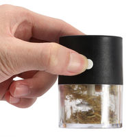 Broyeur d'herbes électrique rechargeable USB, broyeur de tabac automatique, moulin à herbes sèches portable en plastique, fonctionnement à un bouton, idéal pour les voyages