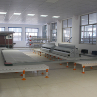 Système d'alimentation en chaîne entièrement automatique GREAT FARM pour l'élevage au sol des poulets de chair, distribution uniforme de l'alimentation, équipement permettant de réduire la main-d'œuvre