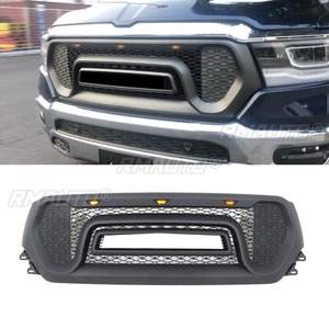 Grille de pare-chocs avant de voiture, grilles de course, calandre pour Dodge RAM 1500 2019-2021, kit carrosserie, accessoires de voiture - Product Image 1