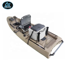 <span class=keywords><strong>Kayak</strong></span> de pêche simple de 3,2 mètres assis <span class=keywords><strong>sur</strong></span> le <span class=keywords><strong>moteur</strong></span> électrique supérieur et le <span class=keywords><strong>kayak</strong></span> à pédales - Product Image 1