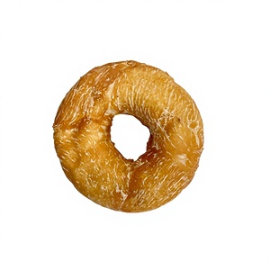 Friandises pour chiens OEM : Donuts à la viande de poulet enveloppés de peau de bœuf, à haute teneur en protéines, pour toutes les générations, 200g - Product Image 5
