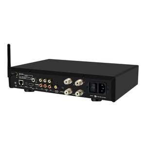 Amplificateur <span class=keywords><strong>audio</strong></span> haute fidélité 550W, appareil de streaming sans fil, décodage DSP DAC, entrée phono vinyle MM, sortie subwoofer - Product Image 1