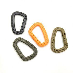 Mousqueton tactique moyen de taille moyenne pour camping, escalade et alpinisme en forme de D - Product Image 3