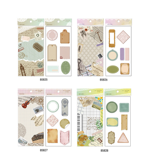 2 autocollants de <span class=keywords><strong>scrapbooking</strong></span> nekyi, papier esthétique Original personnalisé, pour les adhésifs - Product Image 6