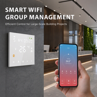 HY607AC-WIFI Tuya Intelligent de Salle Ventilateur De Refroidissement Bobine Thermostat