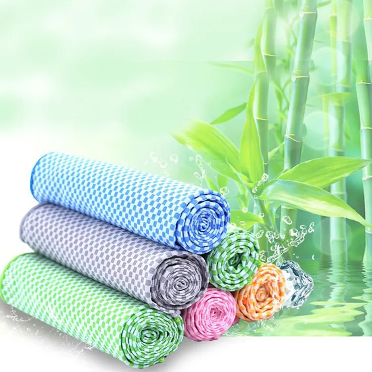 60% nylon 40% fibra di bambù tovagliolo di raffreddamento per tutti gli usi di raffreddamento asciugamano