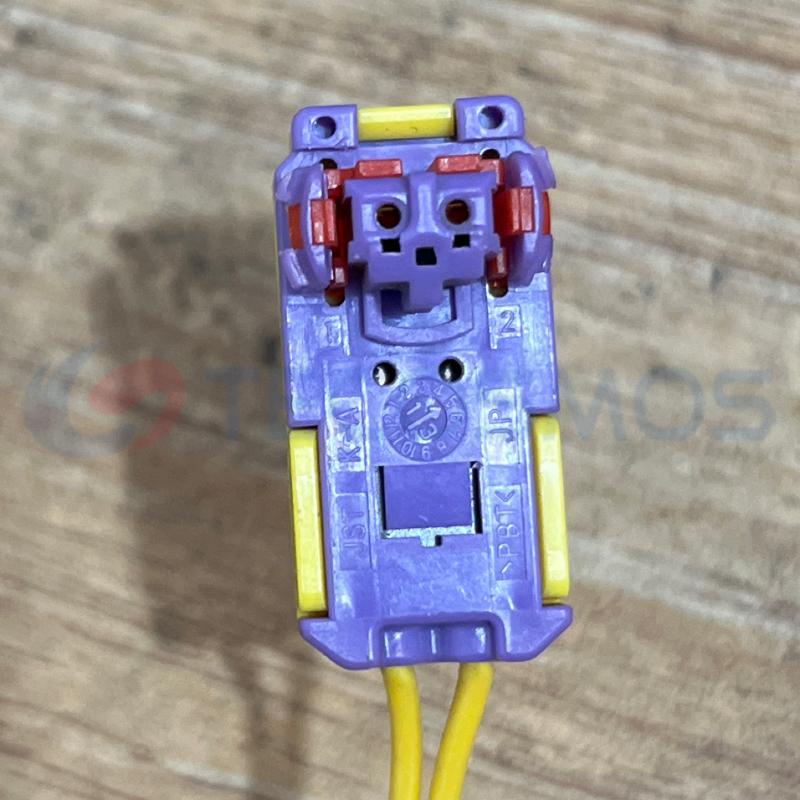 Car Connector For 8T0972571B For Audi driver s For seat Belt sensor purple 2pin CT2-0156M-3