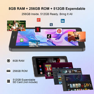 Nouvelle tablette Android 16 C Idea 7 pouces capacitif 8*CortexTM-A53 Snapdragon QT615 8+256 Go CM517 Air 6000 mAh Wi-Fi Professionnelle - Product Image 2