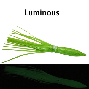 Leurre souple en silicone lumineux de qualité supérieure, 30 cm, 39 g, couleurs mélangées, en forme de jupe de pieuvre/calamar, pour la pêche au jigging en eau salée - Product Image 3