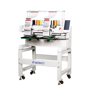 Máquina de bordar computarizada automática de alta velocidad de 2 cabezales para uso doméstico, nueva máquina de bordar gorras con componentes de motor de núcleo - Product Image 2