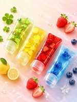 Balle anti-stress en TPR rembourrée de fruits 2026, douce, à remontée lente, déformable, à presser, jouet sensoriel Fidget Squishy 14 ans