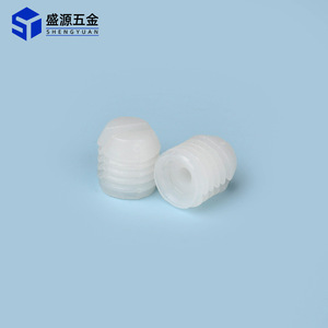 Shengyuan Hinge Pre Embedded Plastic Nut M4 Furniture Bolt White High Impact Resistance - Product Image 2
