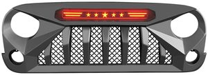 Gobison JK accessoires 4x4 tout-terrain Grille de voiture avant pour <span class=keywords><strong>JEEP</strong></span> WRANGLER - Product Image 3
