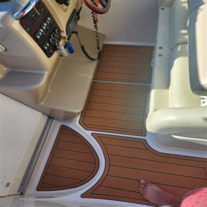 Plancher en teck EVA durable pour Chaparral 270 Signature 2005, installation par clic moderne, pour yachts et projets marins, vente chaude sur eBay - Product Image 1