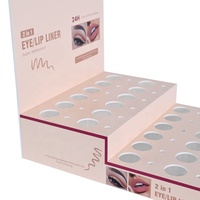 Présentoir de soins de la peau APEX présentoir de maquillage en acrylique transparent pour comptoir porte-crayon à sourcils cosmétique personnalisé