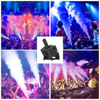 Machine à CO2 SHTX haute performance DMX512 18x3W RGB pour scène, mariage, spectacle, fête - Colonne de brouillard DMX CO2 Blaster