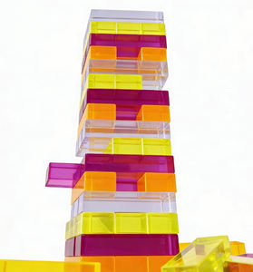 <span class=keywords><strong>Juego</strong></span> <span class=keywords><strong>de</strong></span> Bloques <span class=keywords><strong>de</strong></span> Construcción Apilables <span class=keywords><strong>de</strong></span> Acrílico Transparente, Personalizado, Duradero, <span class=keywords><strong>de</strong></span> Lujo, para Educación en el Hogar, Juguetes Interactivos <span class=keywords><strong>de</strong></span> Escritorio - Product Image 5