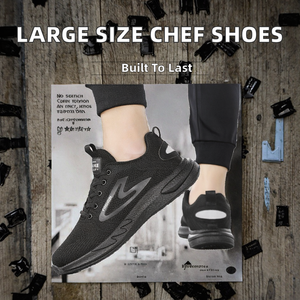 Zapatillas Deportivas Unisex de Gran Tamaño (46), Tejido Transpirable, Antideslizantes, para Chef, Trabajo, Caminar, Invierno, con Suela de Goma Resistente a Pinchazos - Product Image 2