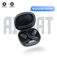 Casque Bluetooth intelligent avec affichage numérique, étanche IPX-4, longue autonomie de la batterie, pour le travail de bureau et les sports