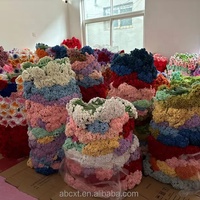 Fleurs de cerisier au crochet tricotées à la main, décoration florale, fleurs artificielles au crochet pour événements à la maison, remise des diplômes, Halloween