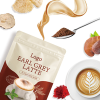 Boisson au thé Earl Grey au mélange de champignons personnalisée, service de marque privée, prix d'usine
