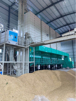 Séchoir à céréales commercial 20 tonnes/jour, tour de séchage pour riz, blé, maïs avec certification CE