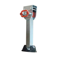 Cric de levage réglable pour remorque, avec stabilisateur latéral, pour bateau et camping-car, état neuf, pièces et accessoires pour remorques
