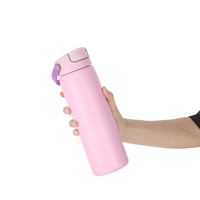 Botella de Agua Aislada de Acero Inoxidable Owaal de 32 oz de Everich, Botellas Personalizadas con Termo de Vacío y Pajita, Botellas de Agua Deportivas de Viaje