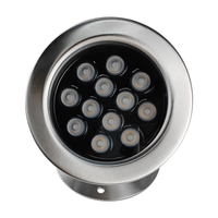 Lampes de fontaine DMX RGB basse tension 24W, éclairage de piscine sous-marin