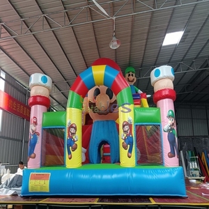 Tobogán inflable de Pvc de la mejor calidad/tobogán inflable seco <span class=keywords><strong>castillo</strong></span> inflable/<span class=keywords><strong>castillo</strong></span> hinchable Super Mario para niños - Product Image 3