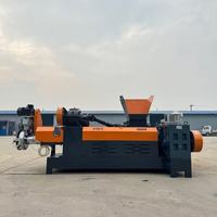 Machine de granulation automatique personnalisée pour le recyclage du plastique LDPE/PP/LLDPE avec contrôle PLC, haut rendement 100-600 kg/h