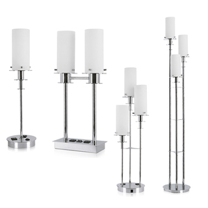 Black Iron <b>Lamp</b> Table <b>Light</b> with <b>LED</b> Reading <b>Lamp</b> for Hotel Room <b>Lamp</b> for Decor - Product Image 3