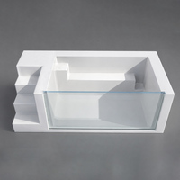 Kit d'échantillons de piscine hors sol en fibre de verre et acrylique pour spa extérieur, jardin, famille et enfants