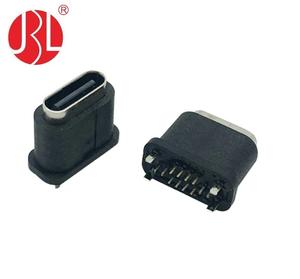 Conector hembra de 16 pines USB tipo C resistente al agua <span class=keywords><strong>IPX7</strong></span>, tipo DIP Vertical para Pcb - Product Image 2
