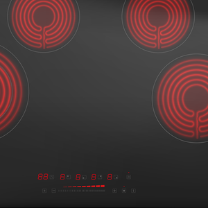 เตาไฟฟ้าในตัว4ตัวพร้อมไฟ9ระดับสำหรับการเคี่ยวไอน้ำช้าทอด - Product Image 3