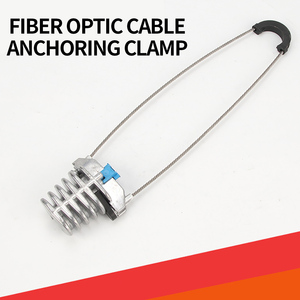Abrazadera de tensión de aluminio ADSS tipo cuña para anclaje final de cable de fibra óptica aéreo en forma de 8 - Product Image 5