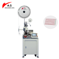 Machine de sertissage de fiches étanches à tête unique, modèle XC-5025, entièrement automatique, pour coupe et dénudage de fils