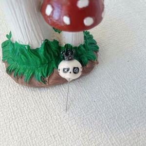 Pinces à cheveux pour poupées V1 V2 <span class=keywords><strong>V3</strong></span> de 17 cm, couronne et nœud en résine, accessoires pour cheveux de poupée de 17 cm, coiffure, thème Halloween - Product Image 3