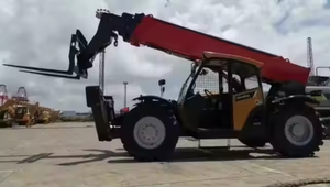 Telescopic Wheel Loader XT5517K Telehandler 5.5ton Lifting Capacity for Port Loading Telehandler <strong>Forklift</strong> - Product Image 6