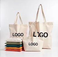 Offre Spéciale sacs fourre-tout unis à sublimation avec logo personnalisé sac fourre-tout de luxe réutilisable en toile de coton avec poches et fermeture éclair